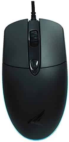Durgod Aries M39 Ambidextrous Gaming Mouse – up to 3200 dpi Symetrical (Black)