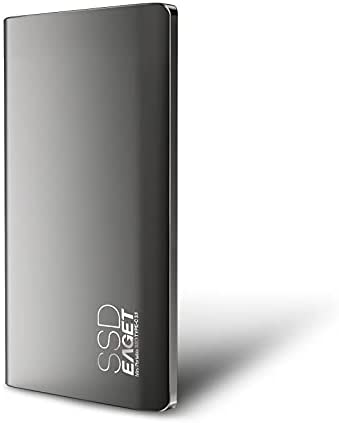 EAGET External SSD 256GB USB c 3.0 Solid State Drive Portable High Speed Up to 500MB/s for PC Laptop Mac Windows Linux Android Gaming PS4 Xbox One Smart TV