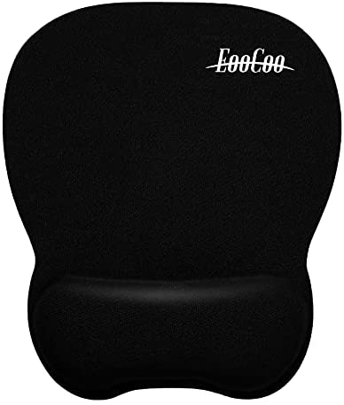 EC108MP Gaming Mouse Pad with Wrist Support, Non-Slip Base Mouse Mat for Internet Cafe, Home & Office …