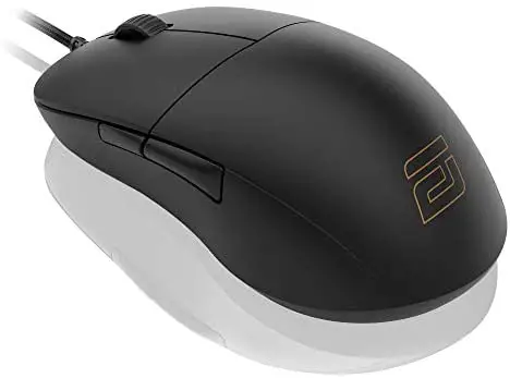 ENDGAME GEAR XM1r Gaming Mouse – PAW3370 Sensor – 50 to 19,000 CPI – Mouse for Gaming – 5 Buttons – Kailh GM 8.0 Switches – 80 M – Wired Computer Mouse – 2.46 oz Lightweight Gaming Mouse – Black