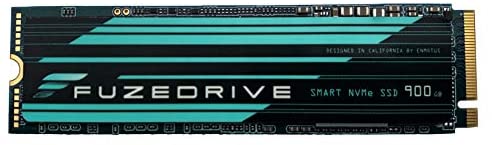 Enmotus FuzeDrive SLC Hybrid SSD 900GB PRO Gaming M.2 Gen 3 PCIe NVMe Built-in Artificial Intelligence w/ x4 TBW Endurance, Up to 3470 MB/s Read – 2000MB/s Write (P200-900/24)