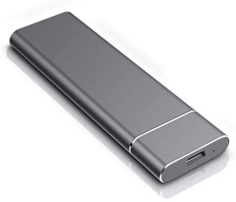 External Hard Drive USB3.1 Type-C Hard Drive-Portable 1TB 2TB Hard Drive for PC, Mac, Desktop, Laptop, Xbox 2TB-Black (2TB-YOP-A2)