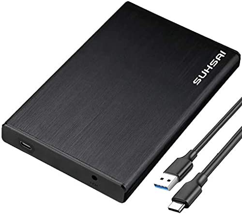 External Hard Drive for MAC, Desktop, Laptop, Gaming Storage, TV Recording, Plug and Play No Software Require, 3.1 USB Type C Ultra Speed Data Transfer Upto 10GBPS, Slim Portable Hardrive HDD (500GB)