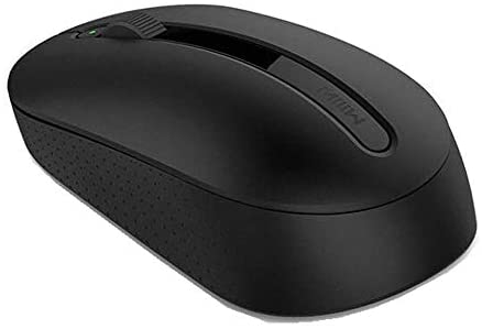 FAAEAL MIIIW 2.4GHz Wireless Mouse 1000DPI Optical Mouse for Home Office Laptop, Portable Mouse with Non-Slip Texture Fully Symmetric Design Suitable for Computer Windows 7/8/10 XP Mac (Black)