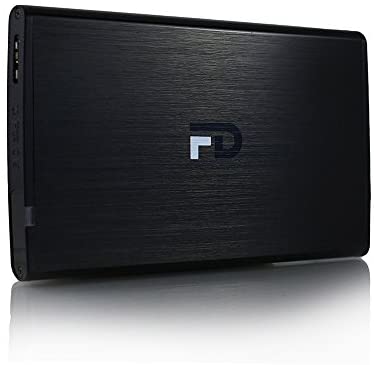 FD 2TB PS4 Portable SSD – USB 3.2 Gen 1-5Gbps – Aluminum – Black – Compatible with Playstation 4/PS4 Slim/ PS4 Pro (PS4-2TB-SPGD) by Fantom Drives