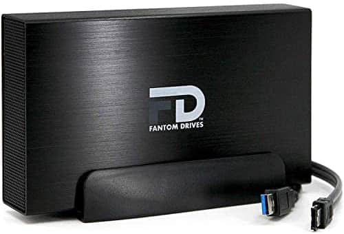FD 4TB DVR Expander External Hard Drive – USB 3.0 & eSATA (Comes with Both USB and eSATA Cable) – Supports DirecTv, Arris and More, Black (DVR4KEUB) by Fantom Drives