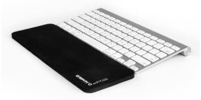 GRIFITI Slim Wrist Pad 12 is a 12 x 4 x 0.22 Wrist Rest for Apple Wireless Keyboard, Anker, Macally, GYMLE, Gear Head, Genius, SIIG, Solidtek, Perixx, (Black Nylon Surface)