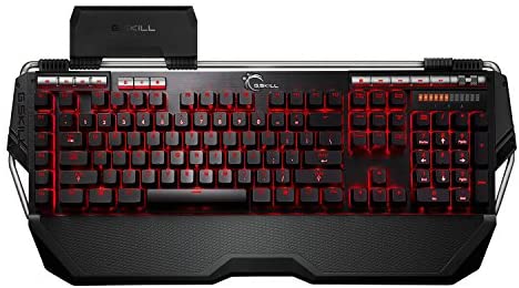 G.SKILL RIPJAWS KM780 MX On-the-Fly Macro Mechanical Gaming Keyboard, Cherry MX Blue