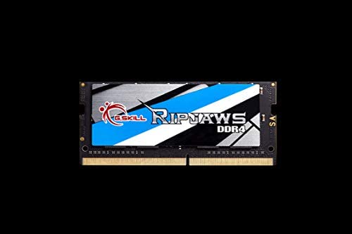 G.Skill RipJaws SO-DIMM Series 16GB (1 x 16GB) 260-Pin (PC4-21300) DDR4 2666 CL19-19-19-43 1.20V SO-DIMM Memory Model F4-2666C19S-16GRS