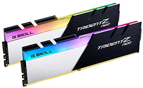 G.Skill Trident Z NEO Series 64GB (2 x 32GB) 288-Pin SDRAM DDR4 3200 (PC4-25600) CL16-18-18-38 1.35V Dual Channel Desktop Memory Model F4-3200C16D-64GTZN
