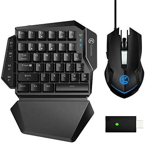 GameSir VX Game Keyboard and Mouse for PS4, Xbox One/Xbox Series X/S, Switch, PS3, PC GameSir VX AimSwitch Keypad and Mouse Adapter