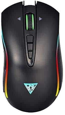 Gamedias M8 Gaming Mouse RGB Lighting Weighted Gaming Mouse