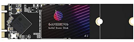 Gamerking SSD M.2 2280 128GB NGFF Internal Solid State Drive High Performance Hard Drive for Desktop Laptop SATA III 6Gb/s M2 SSD 120gb 128gb (128GB, M.2 2280)