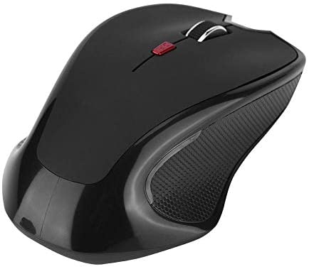 Gaming Mouse, Cordless Mouse with 6 Buttons, PC Gaming Mice, Mobile 2400DPI USB Mice for Laptop, Computer