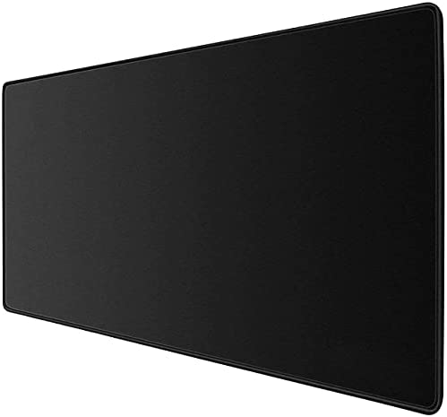Gaming Mouse Pad – Large Computer Keyboard Mouse Pad Non-Slip Base and Stitched Edges Suitable for Home Office Games 31.5 15.7 0.12 inches