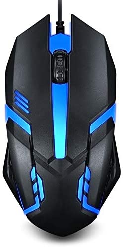 Gaming Mouse Wired, 16.8million Chroma RGB Backlit, 2400 DPI Comfortable Grip Ergonomic Optical PC Computer Gaming Mice(Upgraded Version)