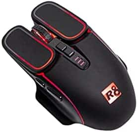 Gaming Mouse Wired – Programmable – RGB Lighting – Ergonomic – USB Computer Mice RGB Gamer Desktop Laptop PC Gaming Mouse, for Windows 7/8/10/XP Vista Linux – Black