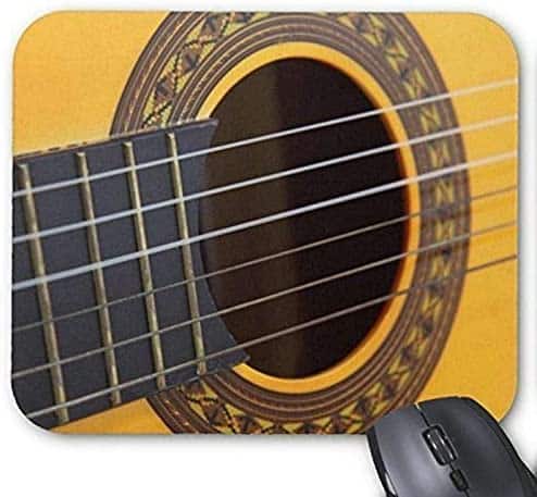 Gaming Mouse pad mousemat Harmony Acoustic Guitar Mouse pad Musical Instrument Mousepad Customized Rectangle Mousepads