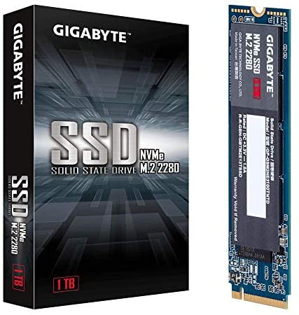 Gigabyte NVMe 1.3/M.2/PCIe 3.0×4/ 1TB SSD (GP-GSM2NE3100TNTD)