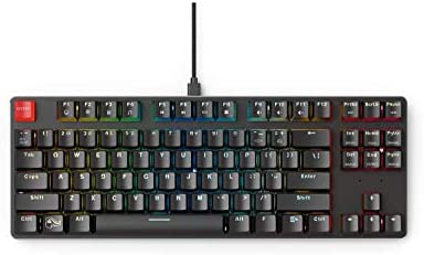 Glorious GMMK Modular Mechanical Gaming Keyboard – TENKEYLESS (87 Key) – RGB LED Backlit, Brown Switches, Hot Swap Switches (GMMK-TKL-BRN)