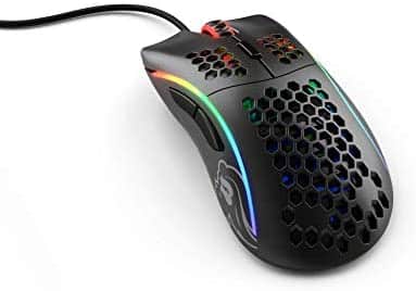 Glorious Model D Lightweight RGB Gaming Mouse, Matte Black (GD-Black)
