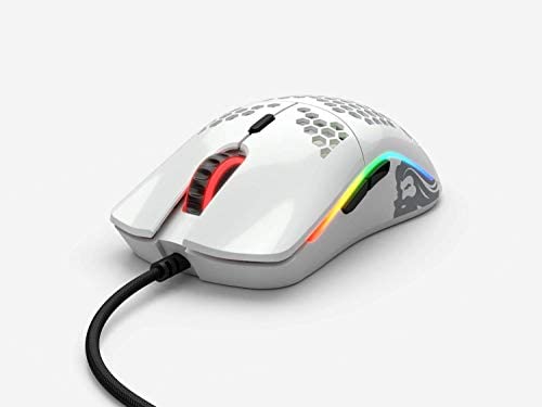 Glorious Model O Gaming Mouse (RENEWED) (Model O, Glossy White)
