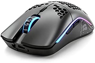 Glorious Model O Wireless Gaming Mouse – RGB Wireless Gaming Mouse (RENEWED) (Matte Black)