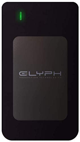 Glyph Atom RAID SSD (External USB-C, USB 3.0, Thunderbolt 3) (2TB, Black)