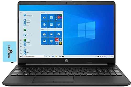 HP 15t-dw300 Home & Business Laptop (Intel i5-1135G7 4-Core, 16GB RAM, 512GB PCIe SSD, Intel Iris Xe, 15.6″ Full HD (1920×1080), WiFi, Bluetooth, Webcam, 2xUSB 3.1, 1xHDMI, Win 10 Home) with Hub