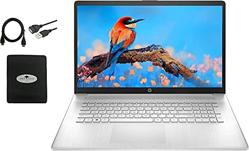 HP 17.3 FHD Business Laptop, 11th Gen Intel 4-Core i5-1135G7(up to 4.2 GHz), 12GB DDR4-3200MHz, 512GB PCIe SSD +500GB HDD, Intel Iris Xe Graphics, WiFi, HDMI, Webcam, Win10 S, w/GM Accessories