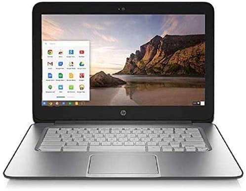 HP Chromebook G1 14″ Intel Celeron Dual Core, 1.4GHz, 4GB Ram, 16GB SSD Laptop – Black/Silver – J2L41UT#ABA (Renewed)