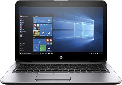 HP EliteBook 840 G3 Laptop – 14″ Business Laptop – Intel Core i7-6600U 256GB SSD, 16GB DDR4 RAM, FHD 14″ Display (1920×1080), Webcam, Windows 10 Pro (Renewed)