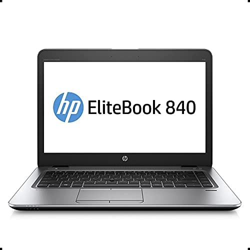 HP EliteBook 840 G3 Laptop 14″ HD Display, Intel Core i5-6300U 2.4Ghz, 256GB SSD, 16GB DDR4 RAM, Webcam, WiFi, Windows 10 Pro (Renewed)