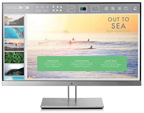 HP EliteDisplay E233 23-Inch Screen LED-Lit Monitor Silver (1FH46AA#ABA) (Renewed)