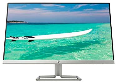 HP Newest 27″ Widescreen IPS LED Full HD (1920×1080) Monitor, 5ms Response Time, 10,000,000:1 Contrast Ratio, FreeSync, 2X HDMI and 1x VGA Input, 178° View Angle, 75Hz Refresh Rate, Natural Silver