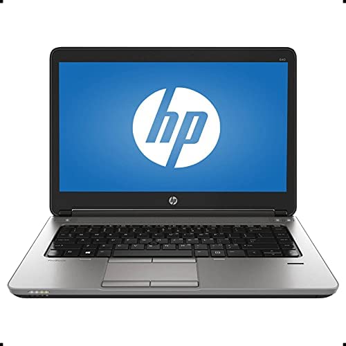 HP ProBook 640 G1 Intel i5-4200M 2.50GHz 8GB RAM 128GB SSD Windows 10 Pro (Renewed)
