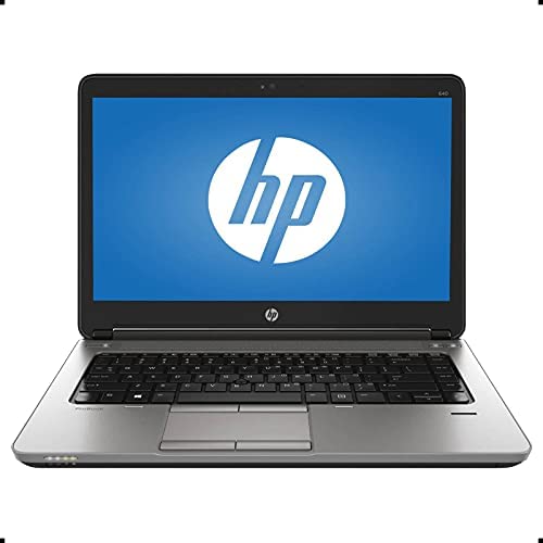 HP Probook 640 G1 14in Laptop, Intel Core i5-4300M 2.6GHz, 8GB Ram, 1TB Hard Drive, DVDRW, Webcam, Windows 10 Pro 64bit (Renewed)