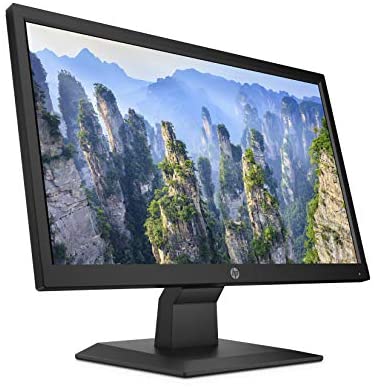 HP V20 HD+ Monitor | 19.5-inch Diagonal HD+ Computer Monitor with TN Panel and Blue Light Settings | HP Monitor with Tiltable Screen HDMI and VGA Port | (1H848AA#ABA), Black