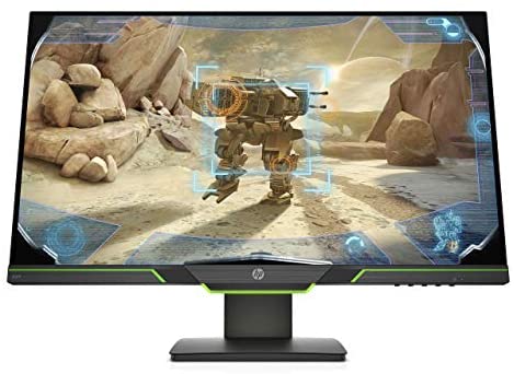 HP X27i 27” 2k Gaming Monitor with AMD FreeSync, 1440p 144Hz, QHD, IPS, Ambient Lighting, Height Adjustable, Narrow Bezel (8AG16AA) (Renewed)