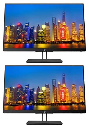 HP Z24nf G2 23.8 Inch IPS LED Backlit Monitor 2-Pack, FHD 1920 x 1080 (1JS07A8#ABA)