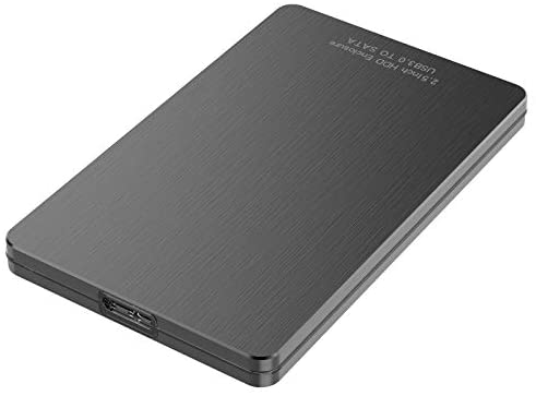 Haifmiss 160GB External Drive -Ultra Slim Portable External Hard Drive USB3.0 HDD Storage for PS4, Xbox, TV, PC, Macs, Desktop, Laptop, MacBook, Chromebook (Black)