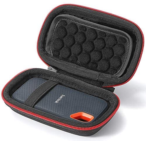 Hard Case for SanDisk 250GB / 500GB / 1TB / 2TB Extreme Portable SSD SDSSDE60, Carrying Storage Bag – not fit for SanDisk Extreme PRO SSD
