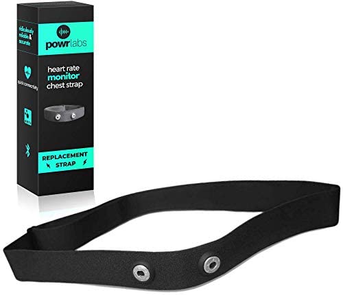 Heart Rate Monitor Replacement Strap – Heart Rate Monitor Chest Strap Replacement Band for Wahoo Tickr Polar H7 Garmin HRM Coospo Chest Strap – Heart Rate Monitor Strap Replacement (Powr Labs, M-XXL)
