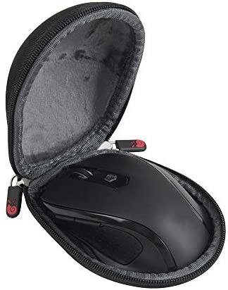 Hermitshell Hard Travel Case Fits VicTsing MM057 / PONVIT / POLEYN 2.4G Wireless Portable Mobile Mouse Optical Mice (Only Case) (Black)