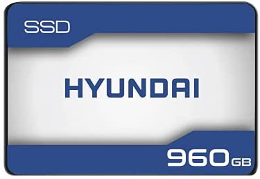 Hyundai | 960GB SSD | SATA III, 3D NAND | 2.5″ Internal Solid State Drive for PC (960GB SSD)