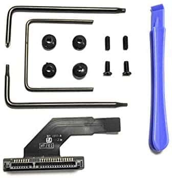 ICTION New Lower HDD Hard Drive SSD Connector Flex Cable Ribbon with Tools Repair Part for Mac Mini A1347 821-1500-A