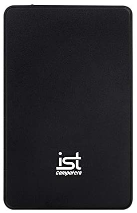 IST Computers 500GB Portable External Hard Drive, USB 3.0, Black, for Mac and PC Computer Desktop Workstation PC Laptop