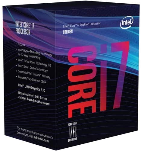 Intel CM8068403358316 Core i7-8700 Hexa-core (6 Core) 3.2GHz Processor Socket H4 LGA-1151OEM Pack