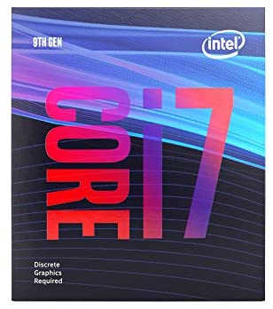 Intel Core i7-9700F Desktop Processor 8 Core 3 GHz speed (Up to 4.7 GHz) Without Processor Graphics LGA1151 300 Series 65W (BX80684I79700F)