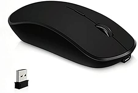 J JOYACCESS Computer Mouse, Rechargeable Wireless Mouse